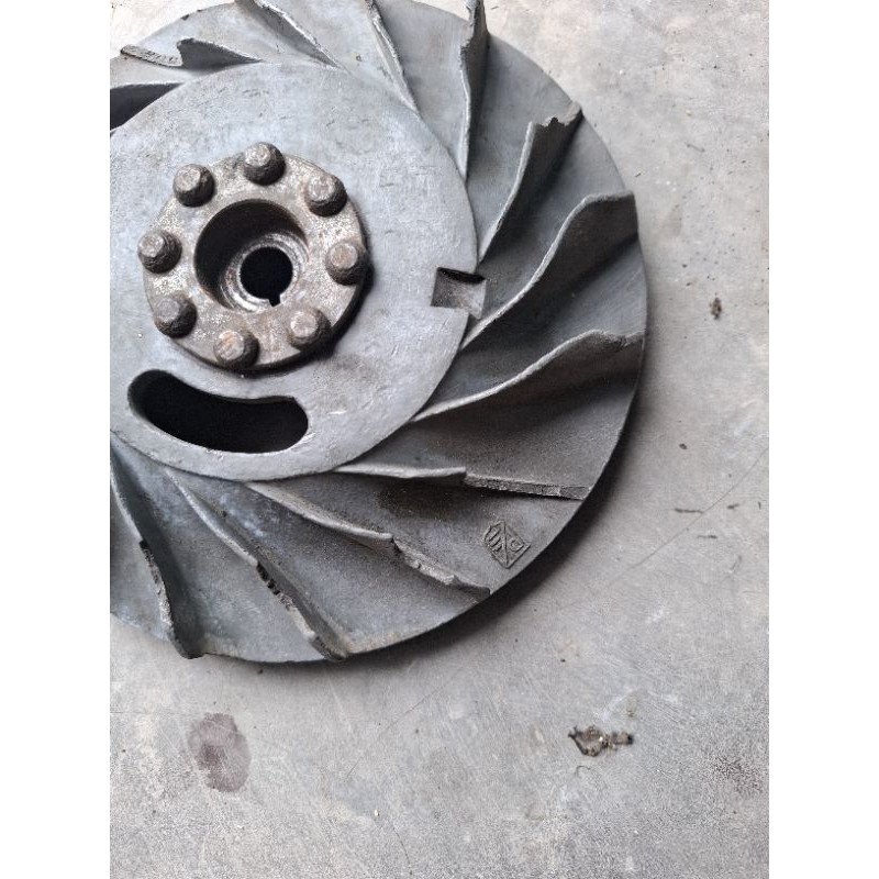 Magnet vespa super 66 ori (sudah di rubah pakai rotor as besar)