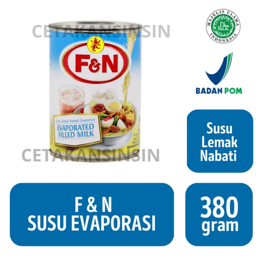 

F&N Susu Evaporasi / Evaporated Milk [390 gram]