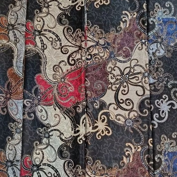 kain batik katun motif dayak K40