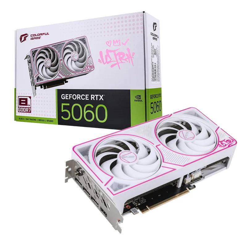 Colorful iGame RTX 5060 Ultra W DUO OC 8GB -V GDDR7 RTX5060 VGA GPU