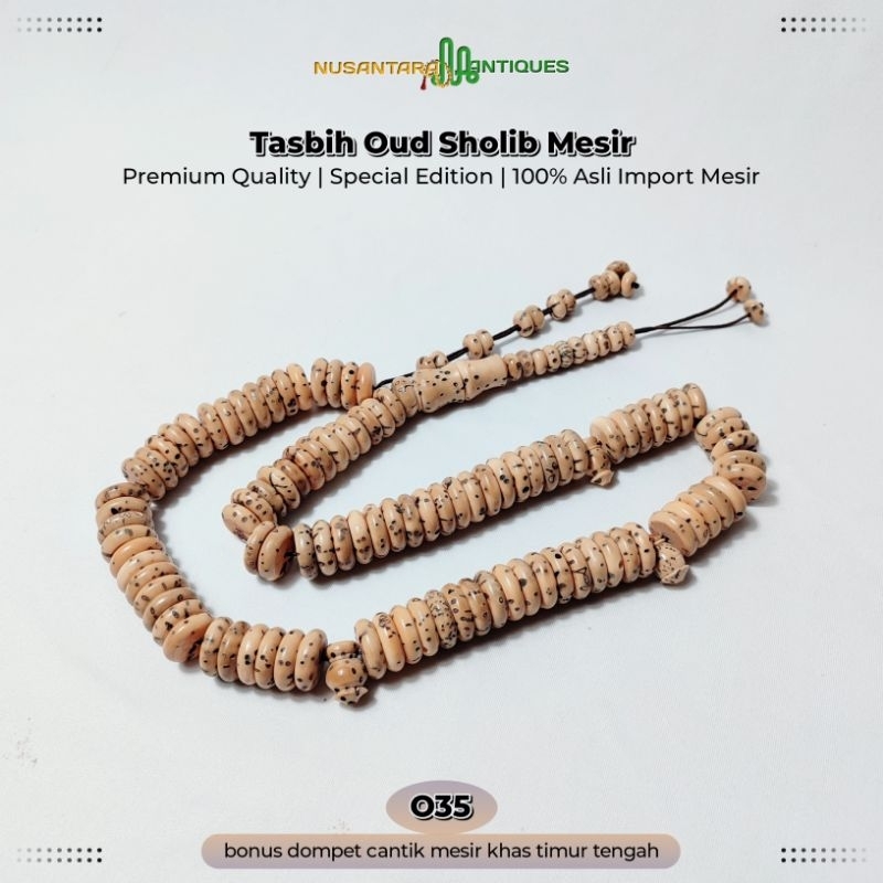 Tasbih Oud Sholib Asli Impor Mesir