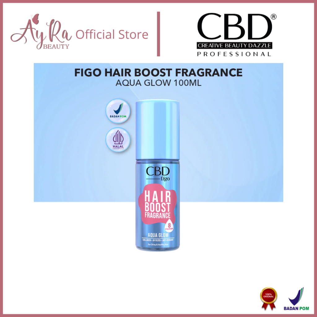AyRa Beauty - CBD Figo Hair Boost Fragrance - Aqua Glow 100ml