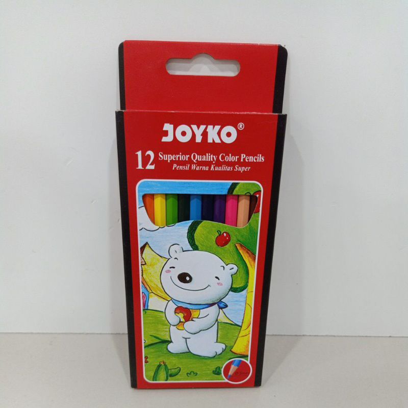 

Joyko Pensil warna superior Quality isi 12pc