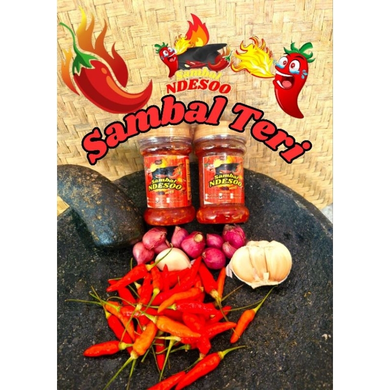 

Sambal Teri dari Sambal Ndesoo