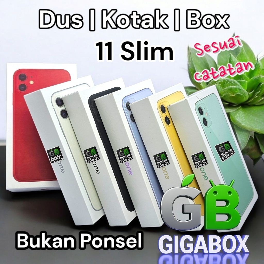 

D3v!! (Sesuai Catatan) Dus Kardus Box 11 Slim (Dus Only) Kemasan Premium Dan Elegan