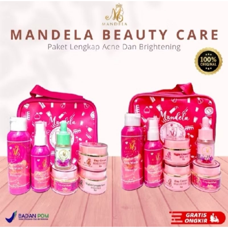 SKINCARE MBC (MANDELA BEAUTY CARE) ORIGINAL AMAN DAN BPOM