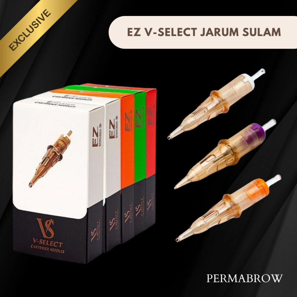 EZ V - SELECT Jarum Tattoo Cartridge premium needles ECERAN
