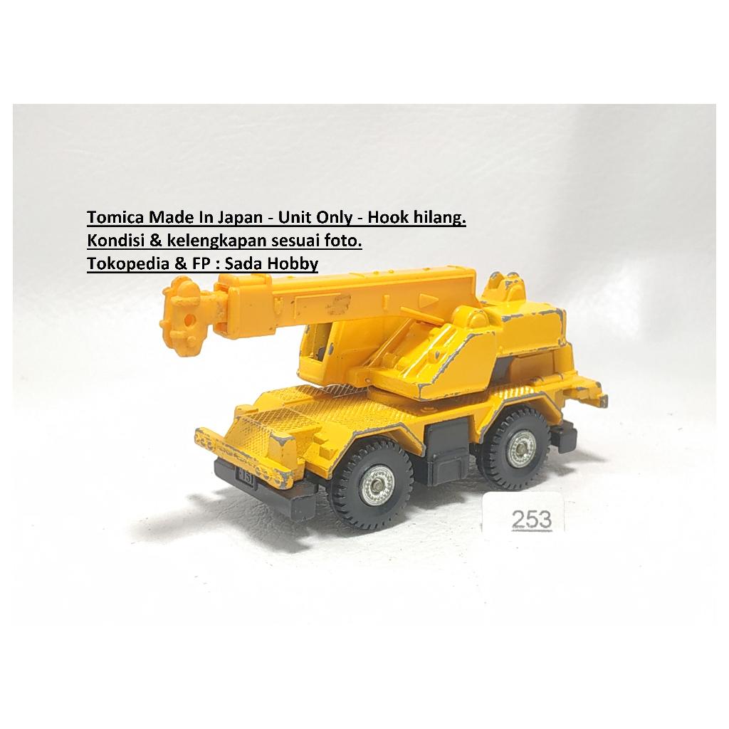 Diecast Tomica No 2 Tadano Rough Terrain Crane Japan Loose Minus