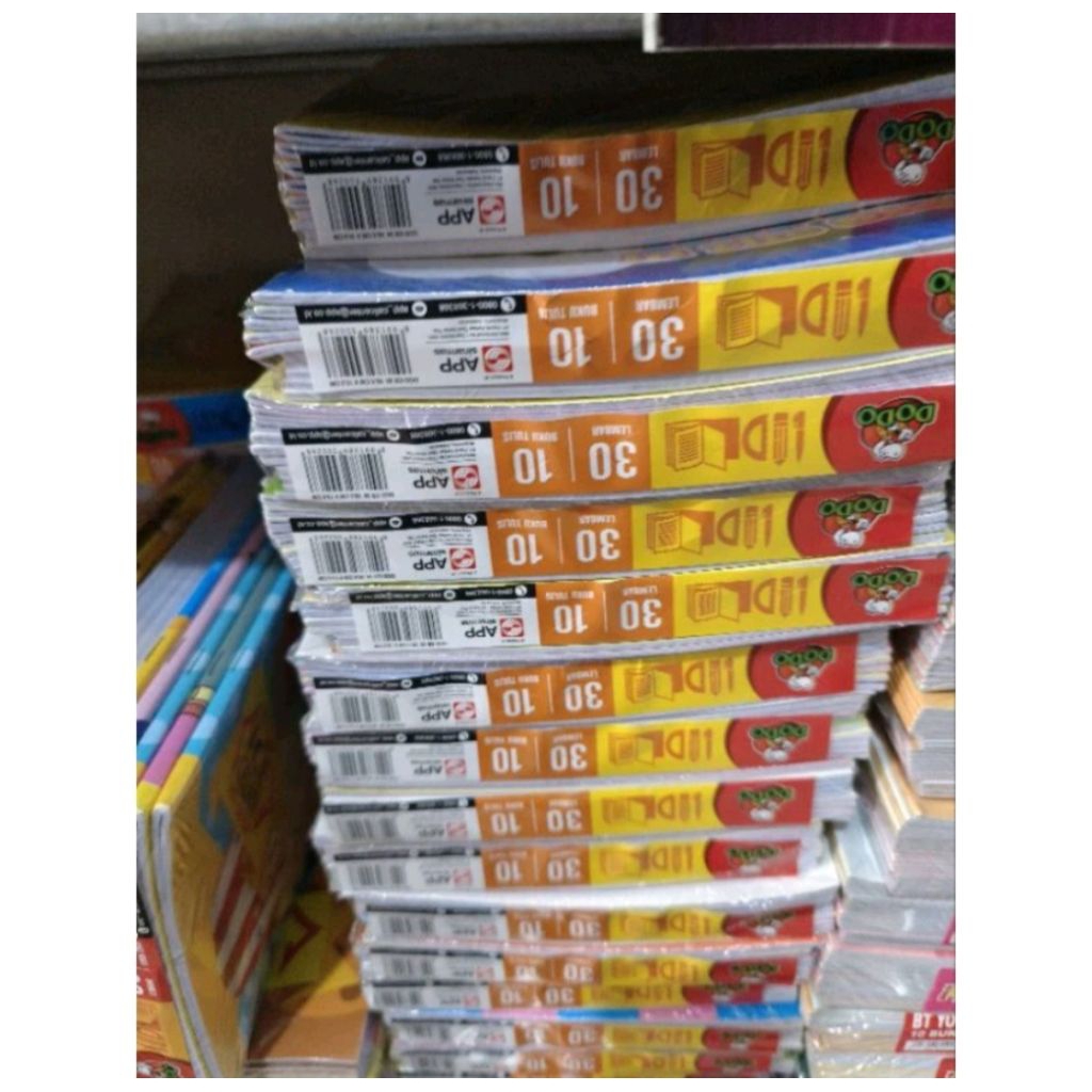 

DAPAT 10 PCS BUKU TULIS DODO by SIDU 30 LEMBAR