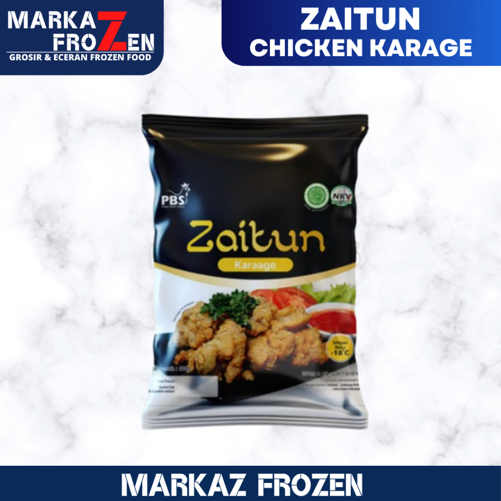 

ZAITUN CHICKEN KARAGE 500GR