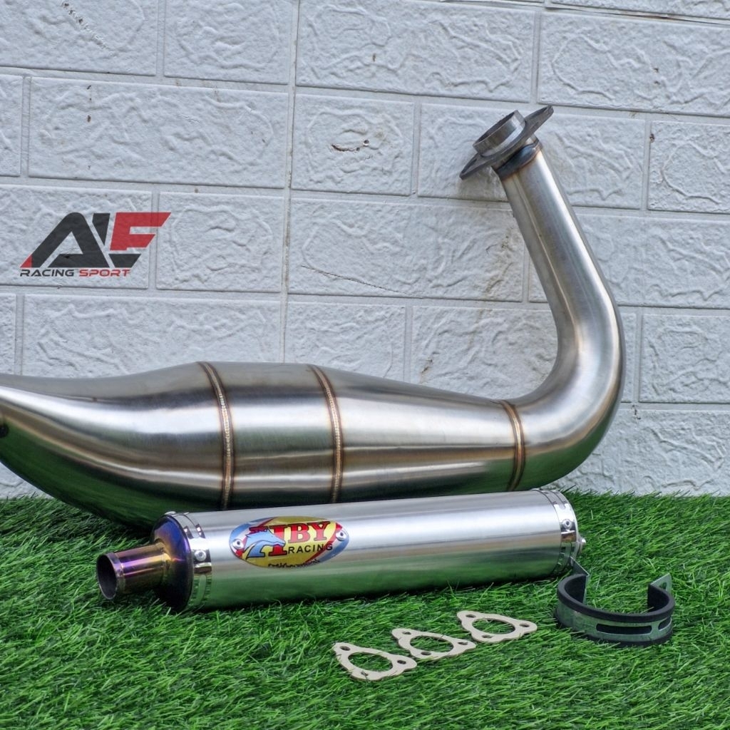 Knalpot Ninja R Rr Ss HBY Stainles Type Pres Knalpot HBY