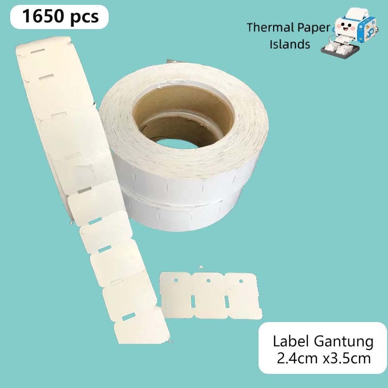 

Label Karton Hang Tag Label Label Harga Barang Ukuran 2,4cm x 3,5cm