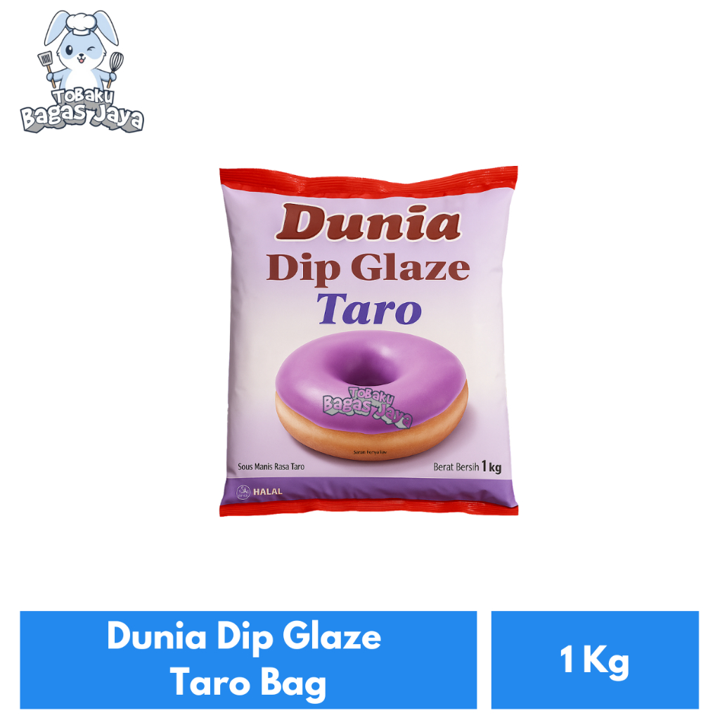 

Dunia Dip Glaze Bag Taro 1 Kg