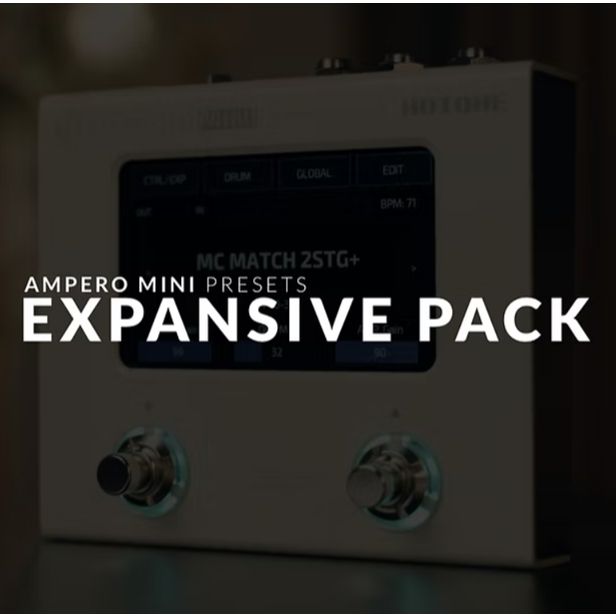 Hotone Ampero Mini Expansive Presets