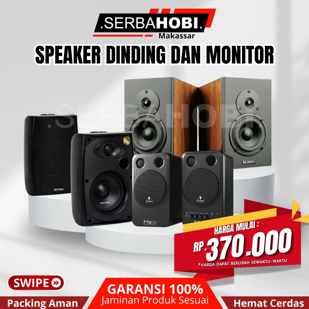 Speaker Monitor/ Speaker Pasif / Speaker Dinding