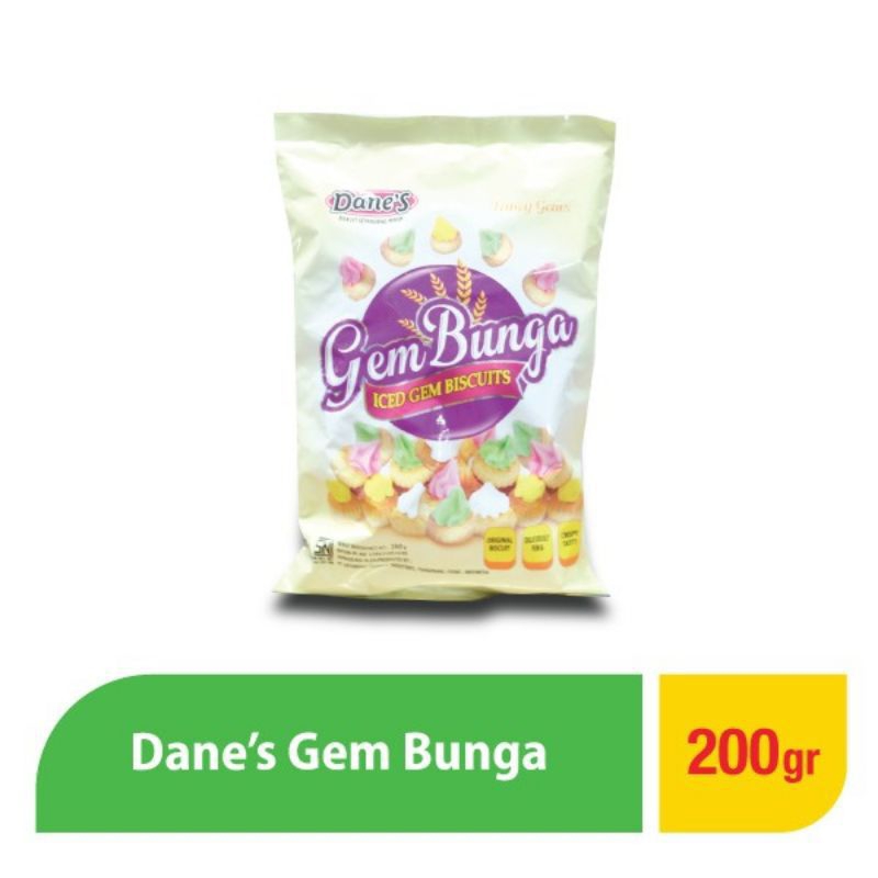

Dane's Gem Bunga Biscuit 220 gr