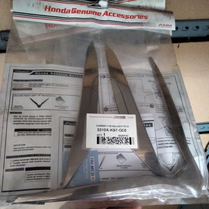 List Garnish Depan PCX 150