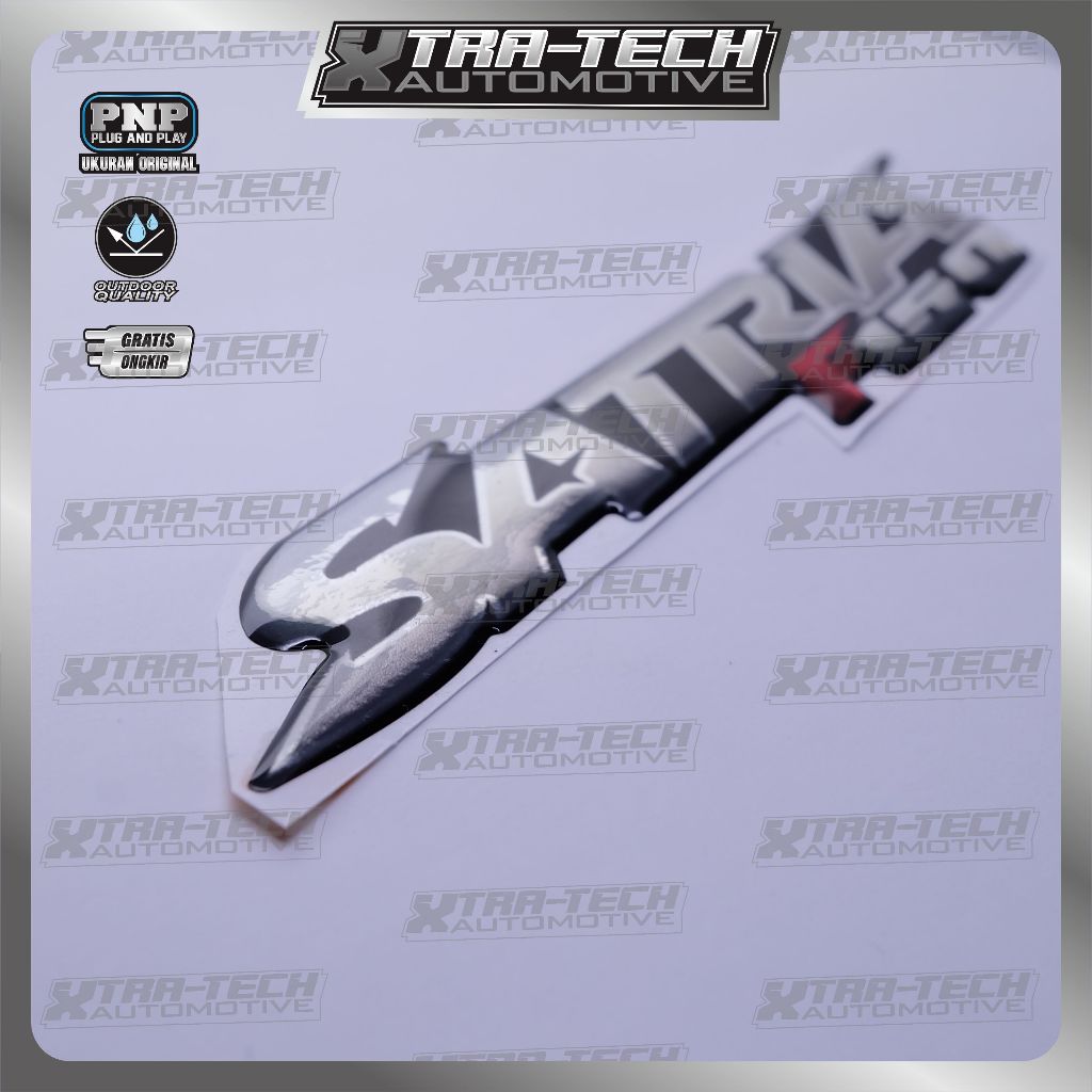 Emblem suzuki satria fu 150 / emblem timbul suzuki satria fu / emblem titanium suzuki satria / emble