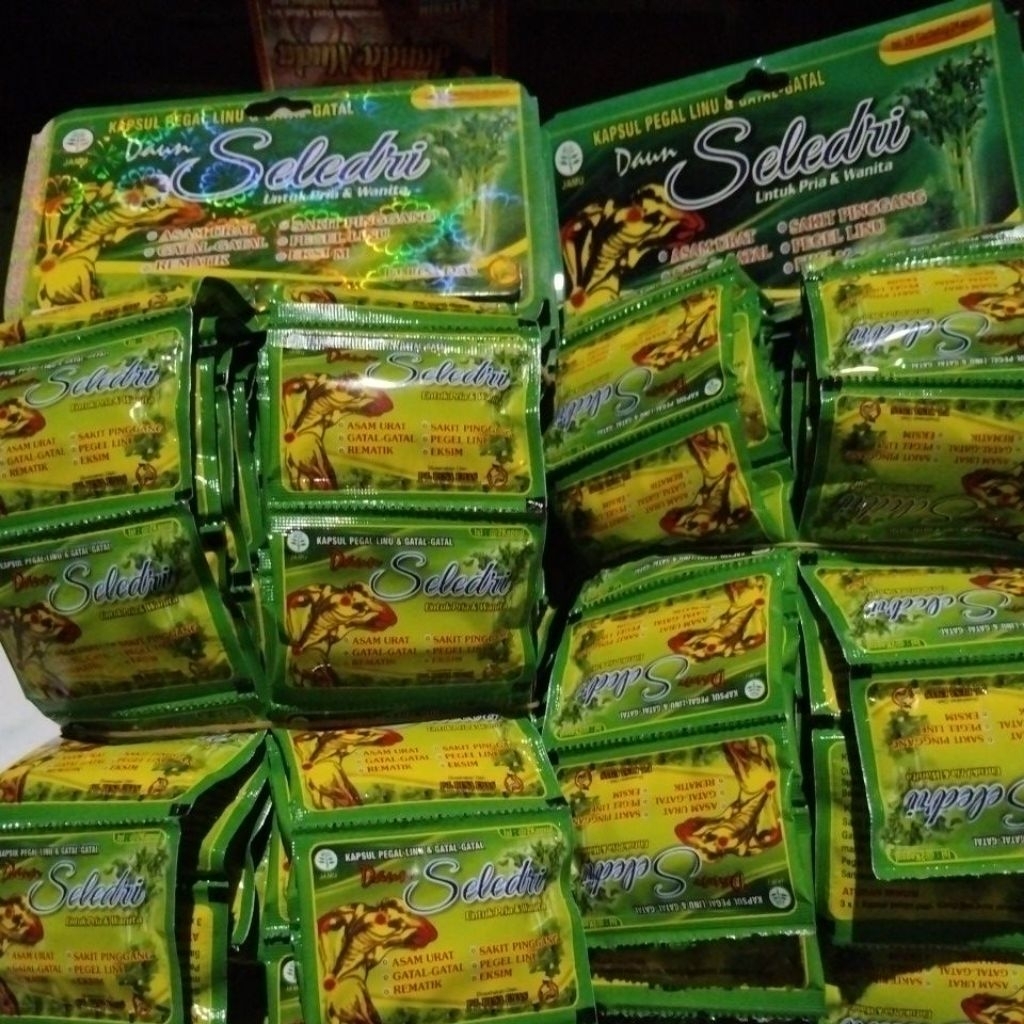 Kapsul Asam Urat Daun Seledri Original