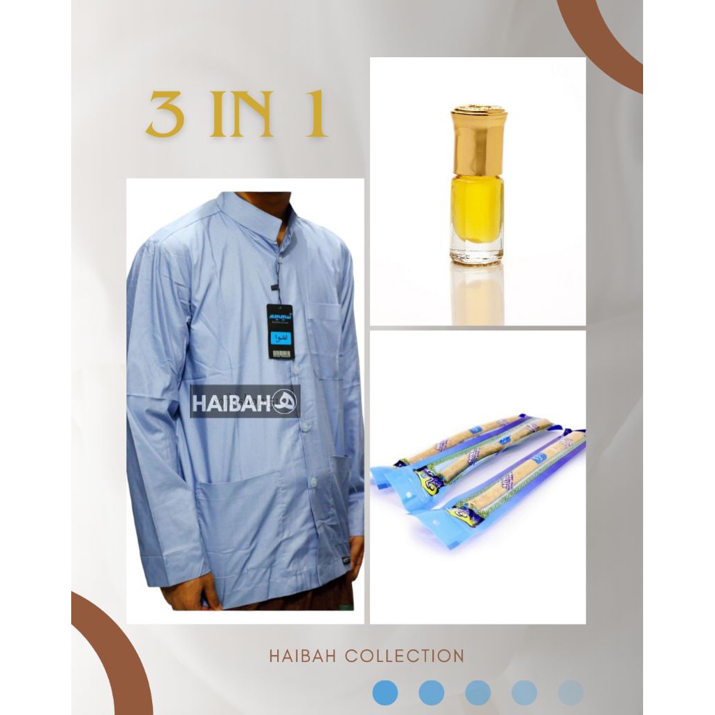 Baju Koko ammu warna biru telur asin baju Koko ammu baju Koko pria baju Koko lengan panjang baju Kok