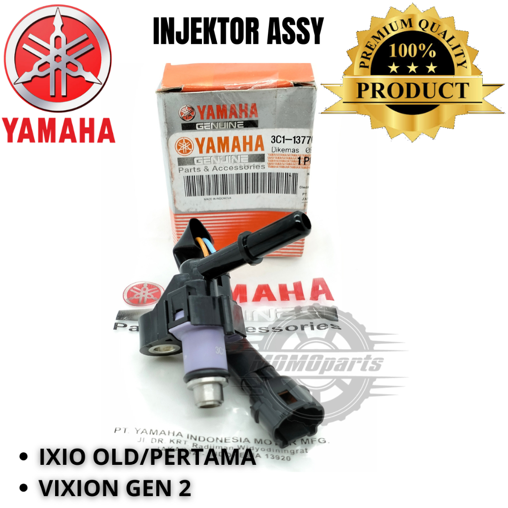ORIGINAL INJEKTOR ASSY YAMAHA 3C1 IXIO OLD VIXION GEN 2 KUALITAS ASLI YAMAHA INJEKSI POMPA BENSIN OR