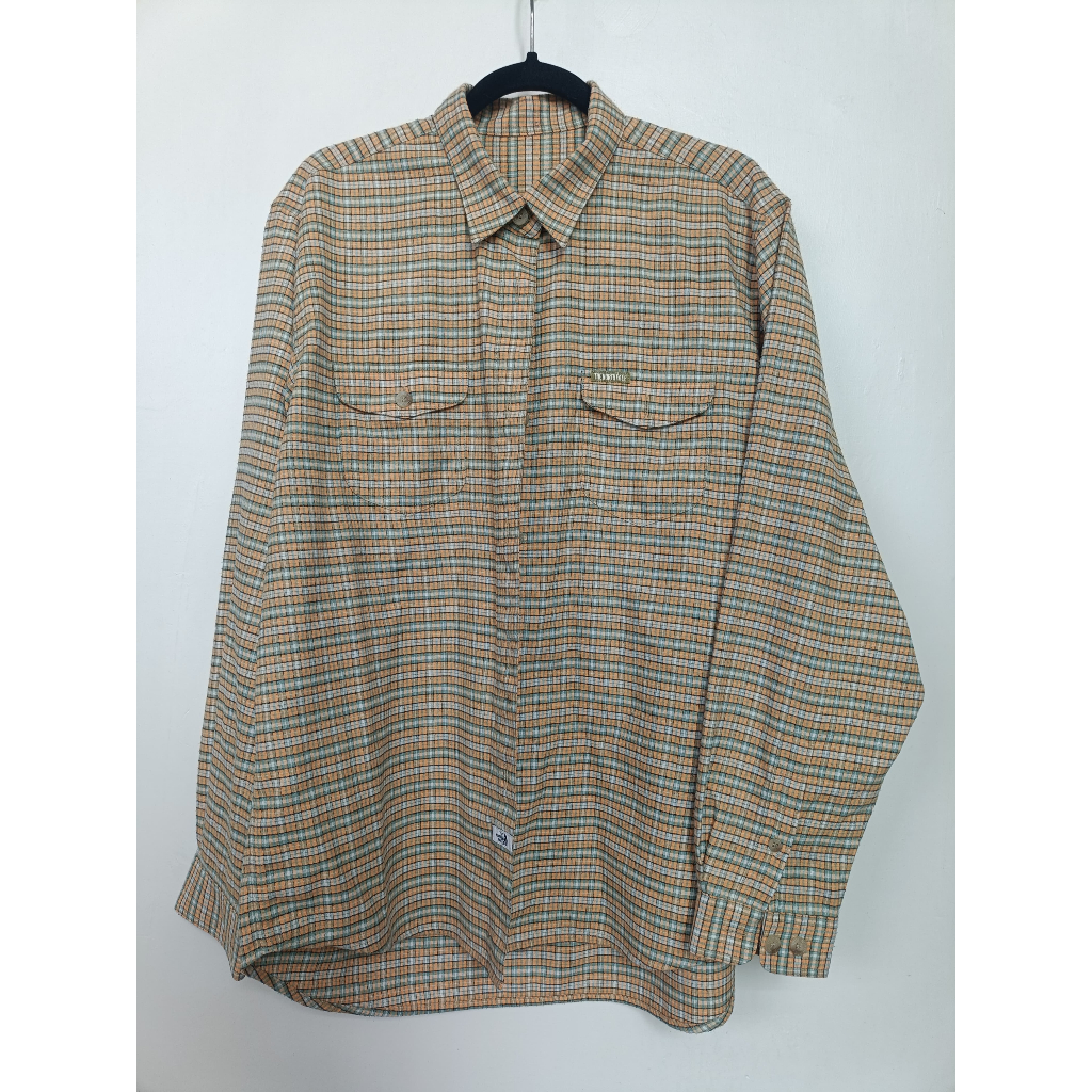 (PRELOVED) THE NORTH FACE FLANNEL YELLOW BY.WDYS