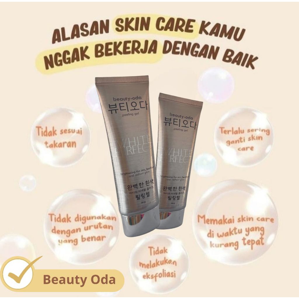 beauty oda / peeling gel beauty oda / viede beaute