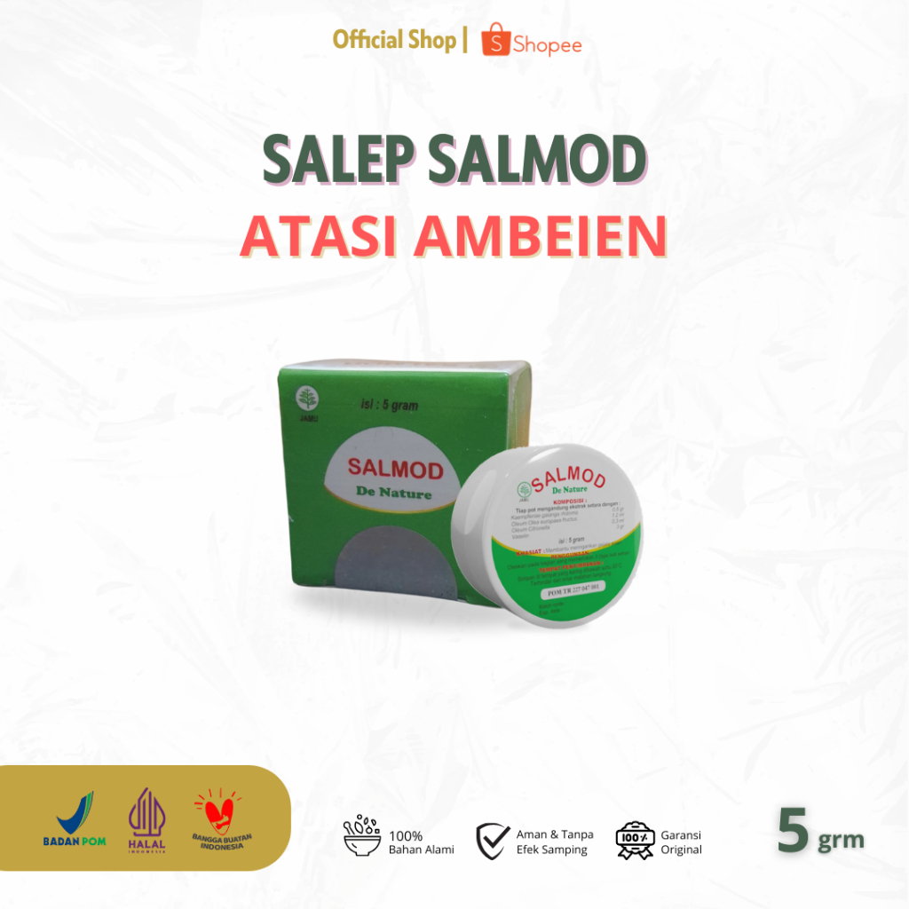 Salep Salmod Bantu Mengobati Ambeien Wasir dari Luar