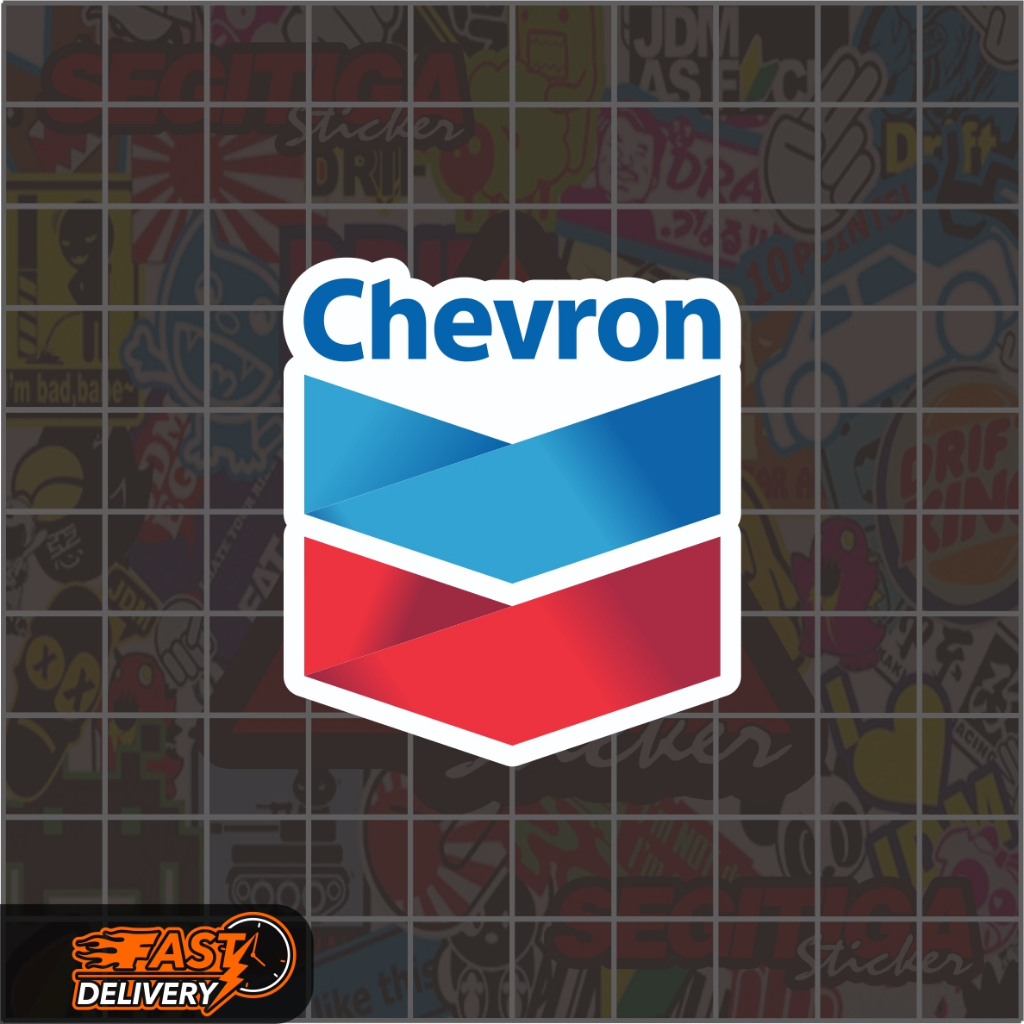 

Sticker Chevron Ukuran 4.5 x 5 Cm