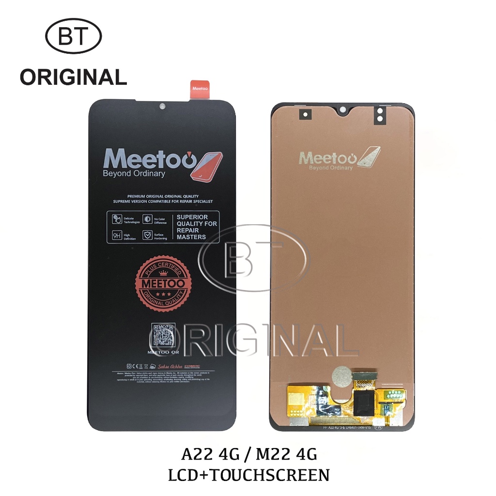 LCD SAMSUNG A22 4G A225 - M22 4G M225 - MEETOO ORIGINAL