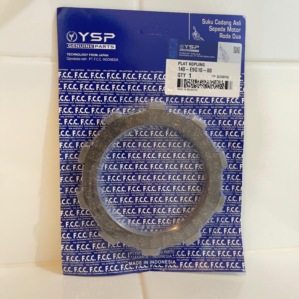 YSP-G11 PLAT KOPLING SET (5BP) SCORPIO / VIOXION OLD / SCORPIO Z ORIGINAL YSP FCC / PLAT KOPLING FCC