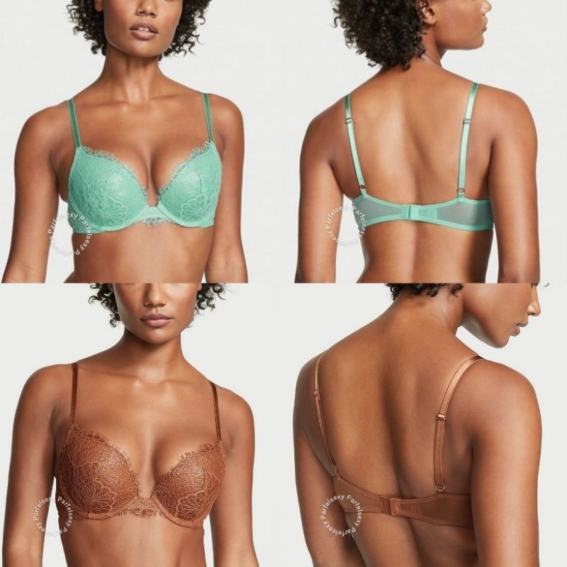 Victoria Secret Dream Angels Lace Bra Push Up Level 3 32D 11206449