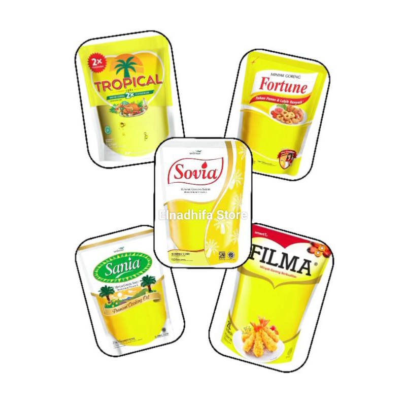 

Minyak Goreng Sania Pouch 2 liter & 1 liter