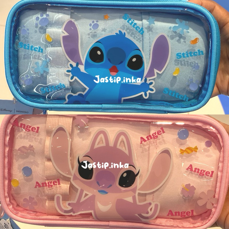 

Miniso x stitch - stationery case atau pencil stitch