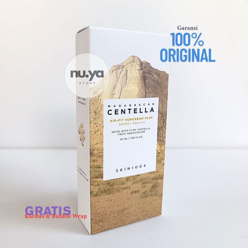 [NU.YA STORE] SKIN1004 Centella Air-Fit Suncream Plus SPF50+ PA++++ - 50ml SUNSCREEN ORIGINAL BPOM
