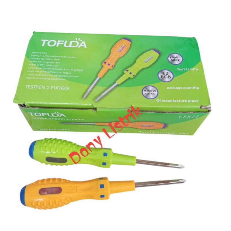 OBENG TESPEN LISTRIK/ TESTER TEGANGAN LISTRIK