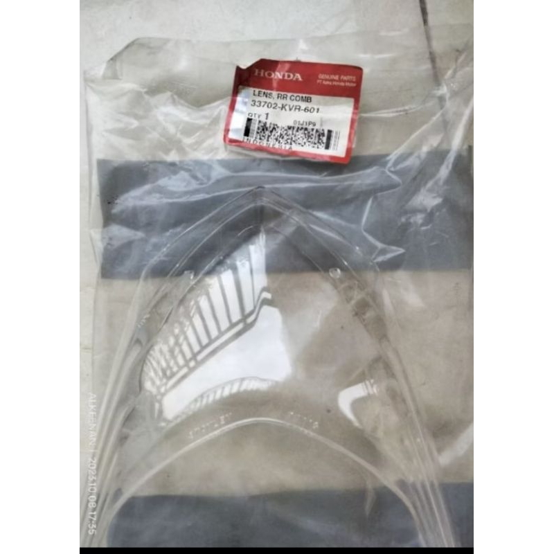 mika lampu belakang putih bening Honda Revo lama old 100 original AHM 33702 kvr 601
