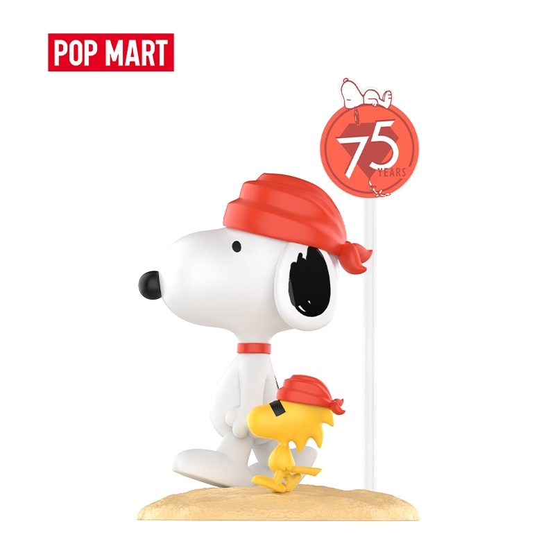 POP MART Peanuts 75th Anniversary | Snoopy Comic Life Series Figures Blind Box