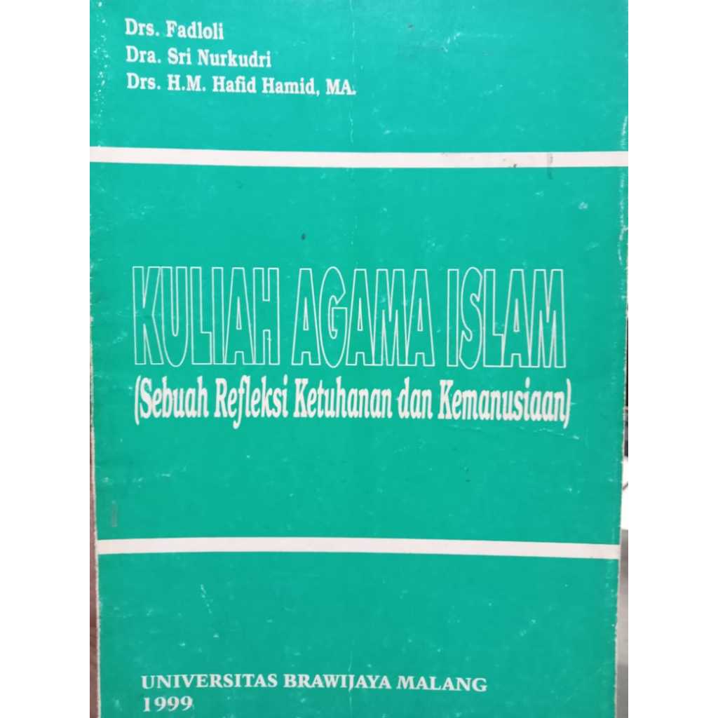 BUKU KULIAH AGAMA ISLAM DRS FADLOLI