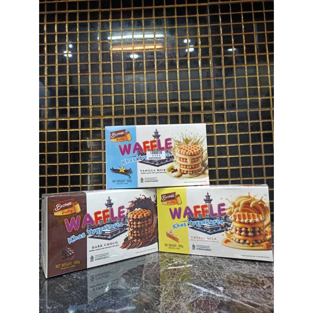 

waffles cookies aneka rasa