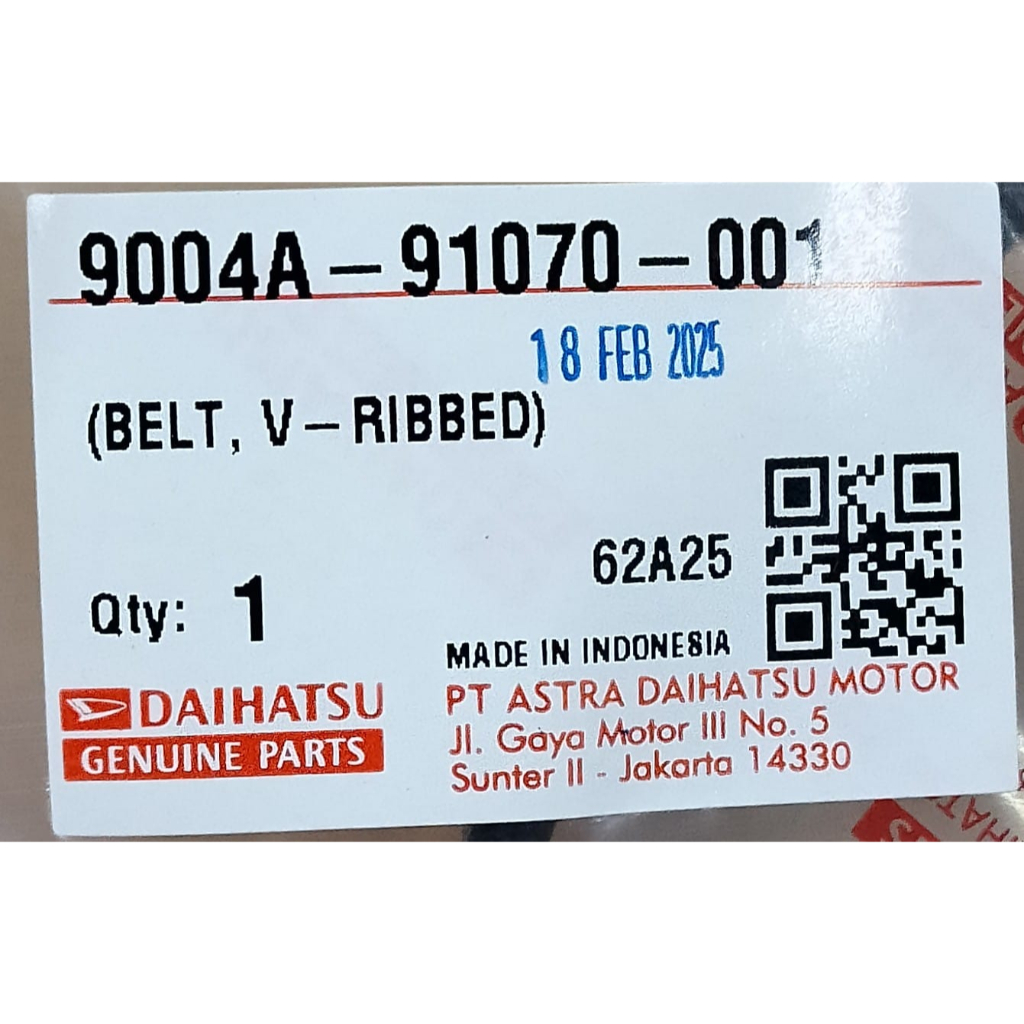 Tali Kipas GRAND MAX 2023 4PK 1439 / 9004A-91070-001