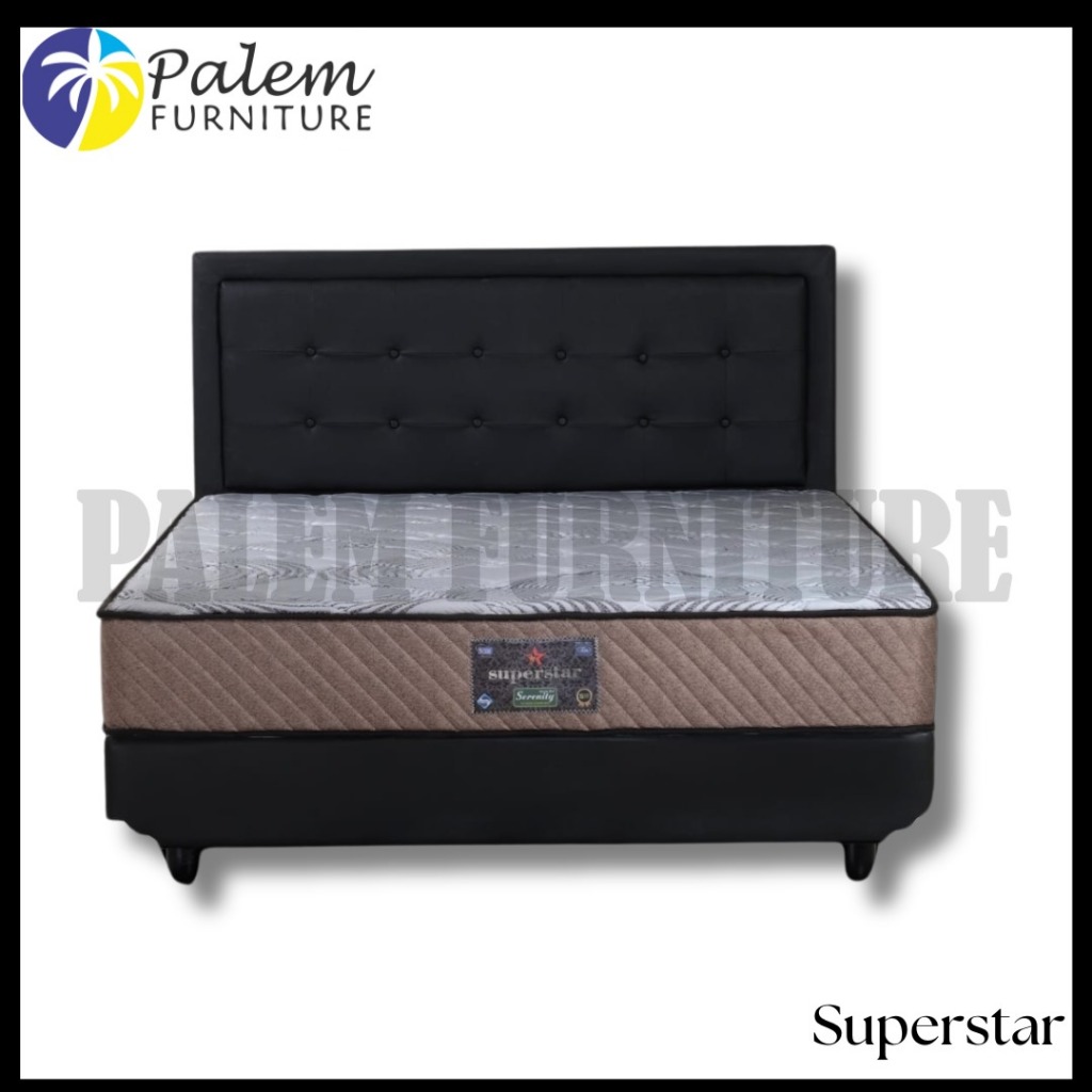 Elite Serenity Superstar Kasur Springbed Matras Fullset