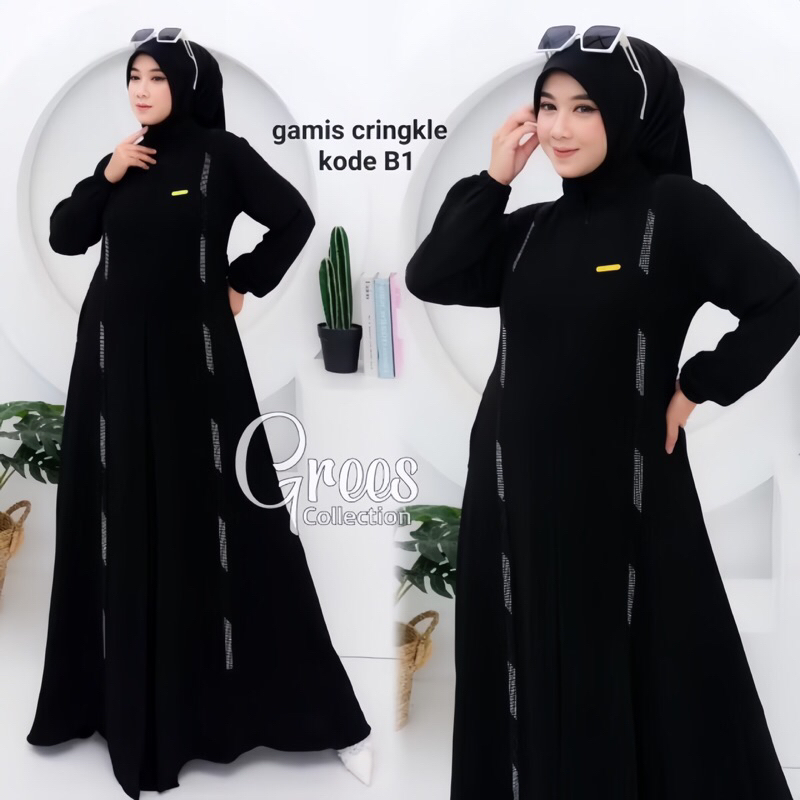 GAMIS SYARI ADA 4 MODEL UKURAN ALLSIZE BUSUI BERKUALITAS KEKINIAN MIX PAYET IBU IBU  PENGAJIAN KONDA
