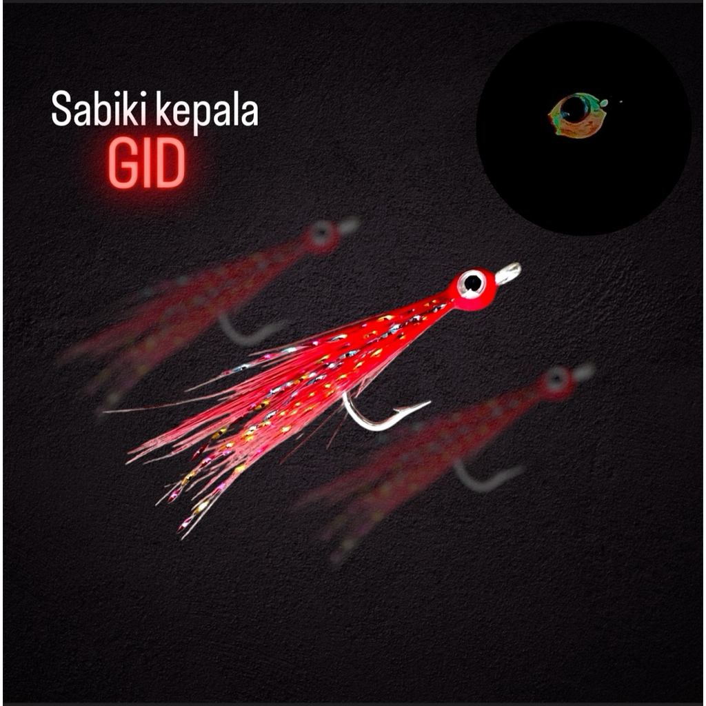 sabiki kepala Gid | sabiki GID kepala GID menyala