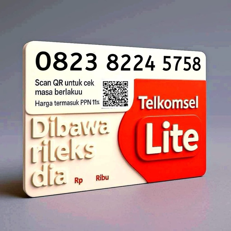 Nomor cantik telkomsel simpati Mangan Maju Mapan 5758 Kartu Perdana Telkomsel Prabayar