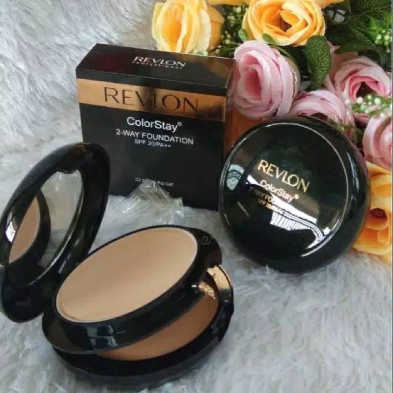 BEDAK PADAT REVLON 2 IN 1 / BEDAK + FOUNDATION 8864