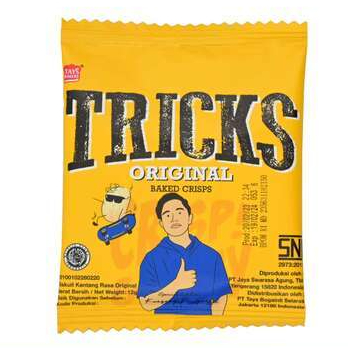 

Tricks Baked Crisps 18gr