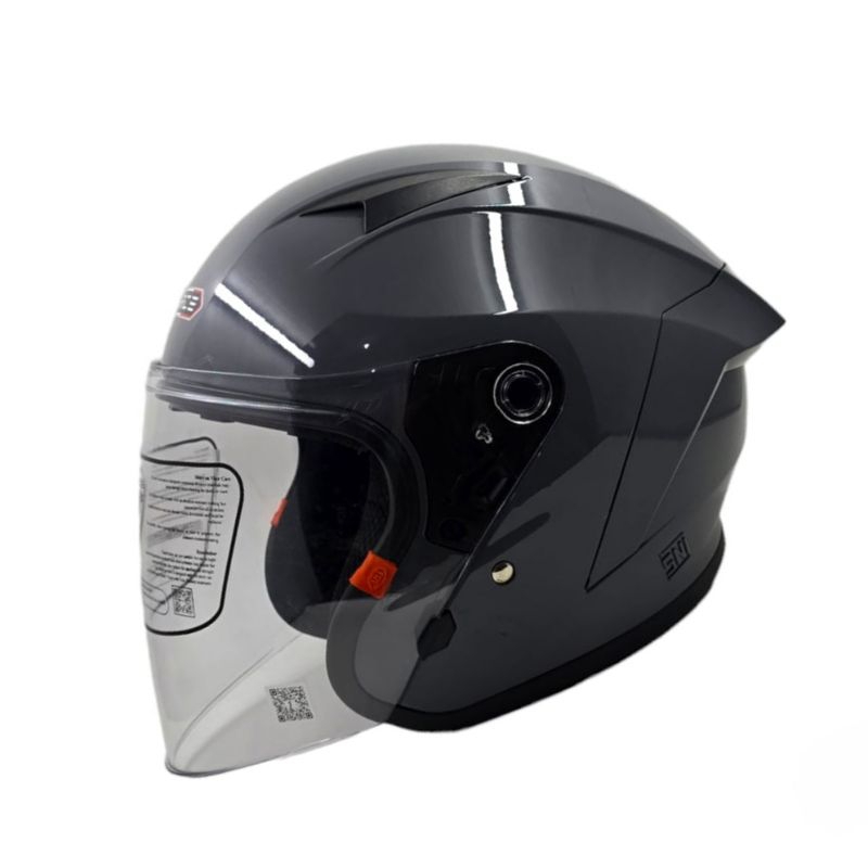 VIGO Helm Half Face SNI Size Jumbo XXL Helm Anak Muda Gaul Kekinian Untuk Sunmori Viral X1 NS Model 