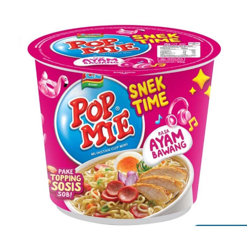 

Pop mie mini ayam bawang 39g