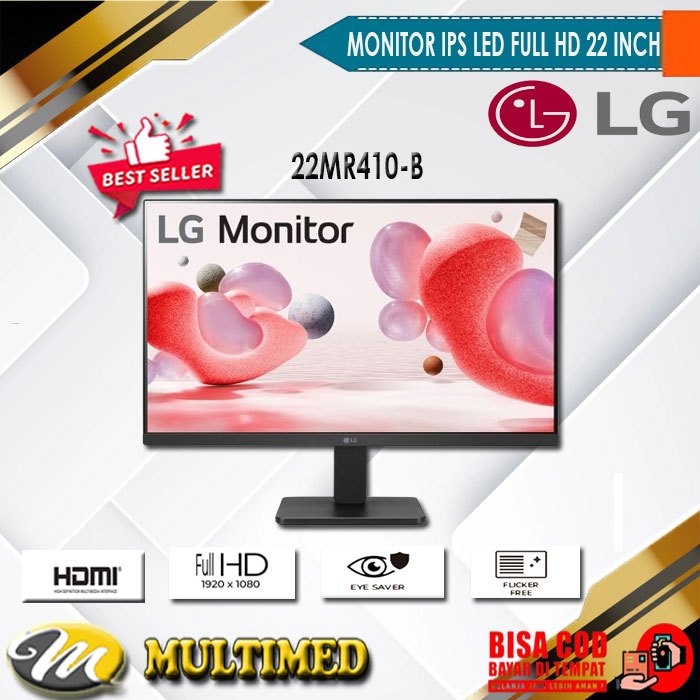 LAKU Layar Monitor LED 19 Inch SPC Baru